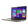 thumbnail image 1 of Toshiba Satellite P55t-B5262 - Intel Core i7 - 4710HQ / up to 3.5 GHz - Win 8.1 - Radeon R9 M265X - 12 GB RAM - 1 TB HDD - Blu-ray Writer - 15.6" touchscreen 3840 x 2160 (Ultra HD 4K) - Gigabit Ethernet - Wi-Fi 5 - black (keyboard), brushed aluminum finish in satin gold, 1 of 5