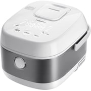 Toshiba Electric Rice Cooker, 5.5 Cup, Multi-Cooker Steamer and Warmer, Digital, 8 Functions, White