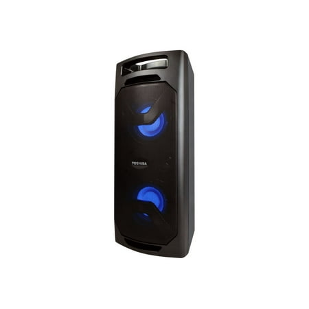 Toshiba - Powered Wireless Speaker (Each) - Black