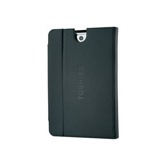 Toshiba Tablet Portfolio - Case for tablet - synthetic leather, velvet - black - 10" - for Excite AT205-T32; Tablet AT100; Thrive AT105-T1016, AT105-T1032, AT105-T108