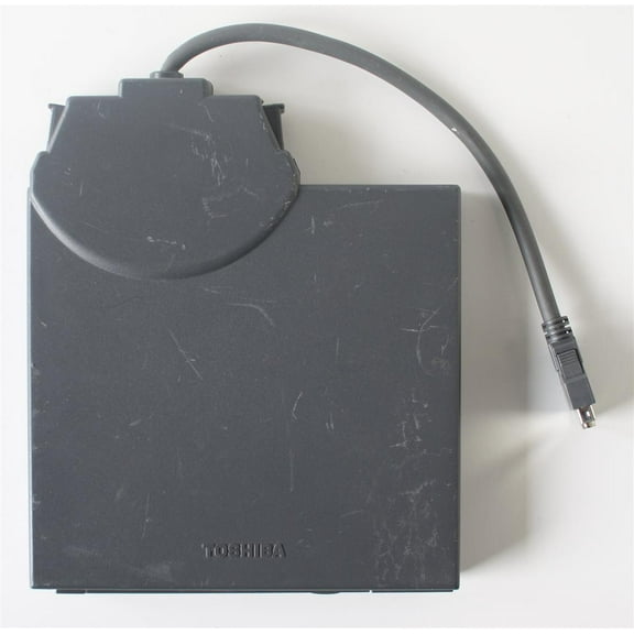 Toshiba external fdd attachment case w/ floppy drive