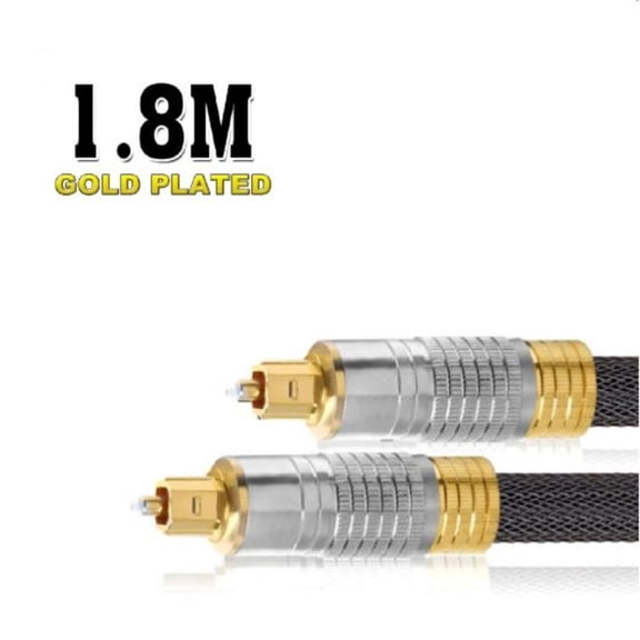 Toslink Optical Audio Cable, Digital Fiber Optic Cord for Sound Bar TV Home Theater Receiver
