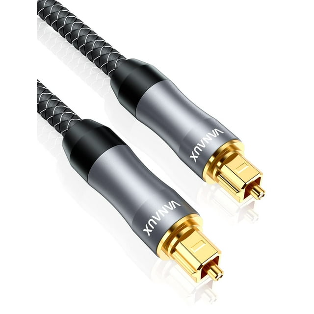 Toslink to Mini Toslink Digital Optical Cable,S/PDIF Fiber Optic Audio