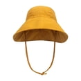 thumbnail image 1 of Tosmy Baby Sun Hat Toddler Bucket Hat Solid Color Kids Beach Hats Wide Brim Outdoor Play For Boy And Girl Classic For 12-24 Months, 1 of 9