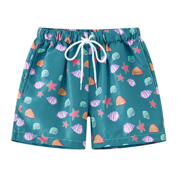 Tosmy Boys Swim Trunks 2-8Y Toddler Kids Baby Boy Cartoon Swim Trunks Swimsuit Bathing Suit Beach Swimming Shorts Swimming Shorts For Kids