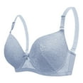 thumbnail image 1 of Tosmy Bras For Women Plus Size Lace Bra For Women Foam Underwire Supportive Lift D Cup Thin Style For Enhanced Shape Comfort Everyday Bras, 1 of 2