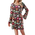 thumbnail image 1 of Tosmy Dresses For Women 70S Disco Outfit Women 70'S Disco Dress Hippie Clothes Accessories Jewelry Womens Dress, 1 of 8