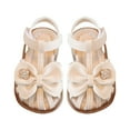 thumbnail image 1 of Tosmy Girls Sandals Toddler Shoes Girls Sandals Baby Sandals Female Princess Shoes Soft Soled Non Shoes Summer Breathable For 6-9 Months, 1 of 9