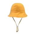 thumbnail image 1 of Tosmy Girls Sun Hat For Kids Baby Girls Boy Toddler Solid Color Outdoor Adjustable Bucket Sun Beach Hat Funny For S, 1 of 3