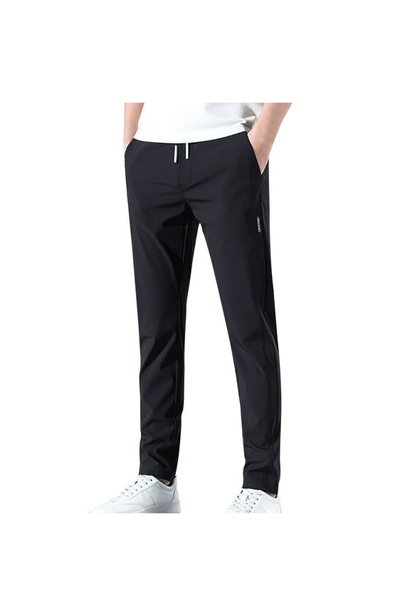 Pants For Men Men's Pants With Deep Pockets Loose Fit Casual Jogging Trousers For Running Workout Training Basketball Relaxed Fit