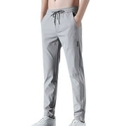 Tosmy Men's Pants Fashion Mens Casual Plaid Loose Sport Plaid Pajama Pants Trousers Comfortable