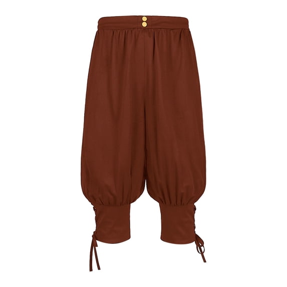 Tosmy Pants For Men Mens Retro Solid Color Pants Ankle Strap Pants Quick Drying Pants Comfort