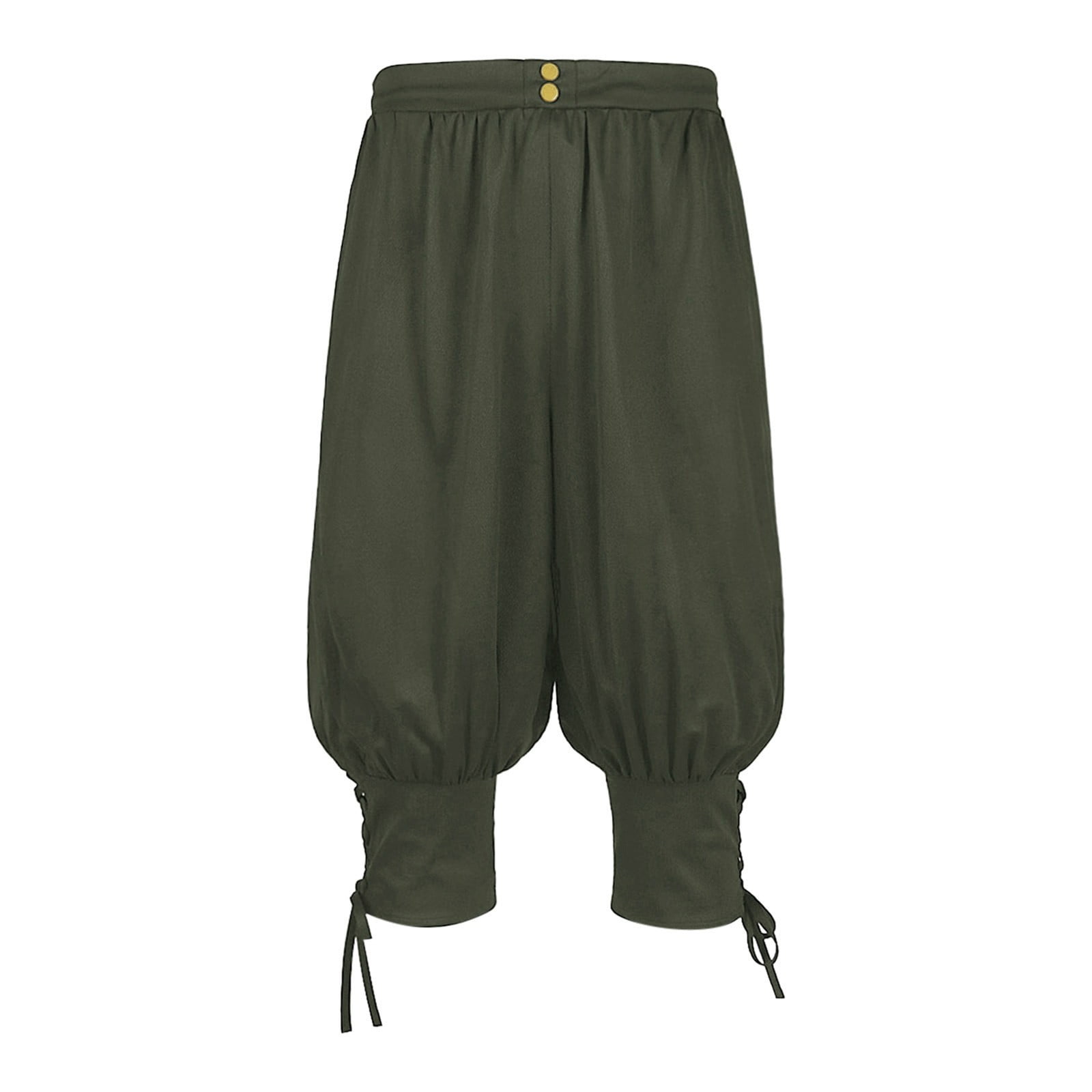 Tosmy Pants For Men Mens Retro Solid Color Pants Ankle Strap Pants ...