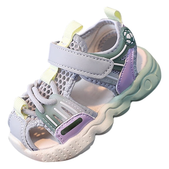 Tosmy Sandals For Girls Summer Children's Boys Sports Beach Shoes Toddler Walking Shoe Trend For 2-2.5 Years