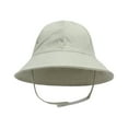 thumbnail image 1 of Tosmy Toddler Bucket Hat Solid Color Cap Boys Hat Baby Sun Hat Kids Beach Hats Wide Brim Outdoor Play For Boy And Girl Funny For L, 1 of 4