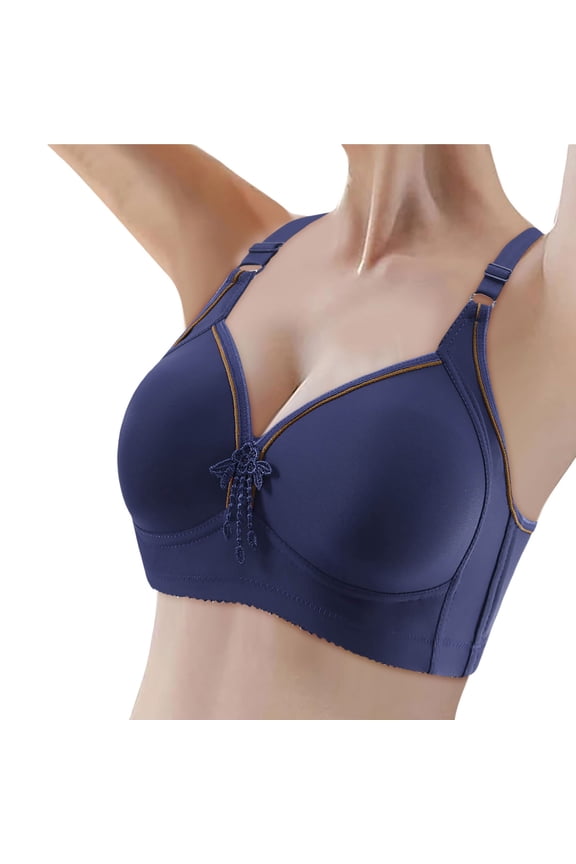 Women Bras Ladies Women Fashion Casual Breathable Tube Top Bra Underwear No Underwire Gathering Adjusting Bro Everyday Bras