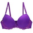 thumbnail image 1 of Tosmy Women Bras Sexy Lace Shaping Cup Adjustable Shoulder Strap Large Size Underwire Bra Comfortable, 1 of 9