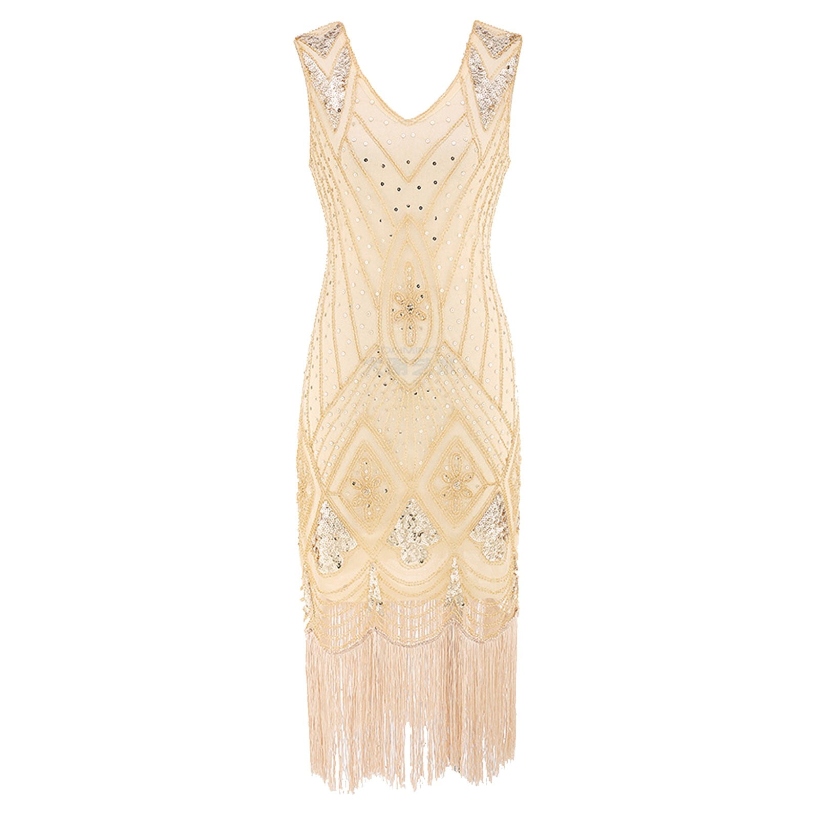 Tosmy Women's Formal Dresses 1920S Knee Length Flapper Party Dress Tassels Hem Sequined Dress With 20S Accessories Set Elegant - Walmart.com Tosmy Women's Formal Dresses 1920S Knee Length Flapper Party Dress Tassels Hem Sequined Dress With 20S Accessories Set Elegant - Walmart.com