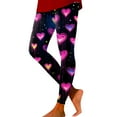 thumbnail image 1 of Tosmy Women's Leggings Valentine's Day Women Print Tights Leggings Control Yoga Sport Leggings For Women High Waist Leggings Soft, 1 of 5
