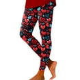 thumbnail image 1 of Tosmy Women's Leggings Valentine's Day Women Print Tights Leggings Control Yoga Sport Leggings For Women High Waist Leggings Yoga Pants For Women, 1 of 5