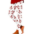 thumbnail image 1 of Tosmy Women's Leggings Valentine's Day Womens Valentine Print Exercise Yoga Leggings Casual Comfort Leggings Home Soft, 1 of 6