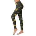 thumbnail image 1 of Tosmy Women's Leggings Womens Tights Compression Valentine's Day Patten High Waist Pants Yoga Running Fitness High Waist Leggings Pants, 1 of 4