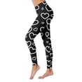 thumbnail image 1 of Tosmy Women's Leggings Womens Tights Compression Valentine's Day Print High Waist Pants Yoga Running Fitness High Waist Leggings Pants, 1 of 4