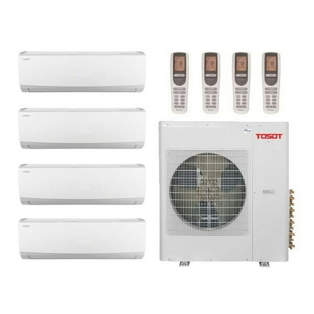 Tosot 36000 BTU Mini-Split Air Conditioner & Heat Pumps, White