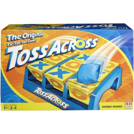 Toss Across Kids Outdoor Game Bean Bag Toss for Camping and Family Night, Get Three-in-a-Row