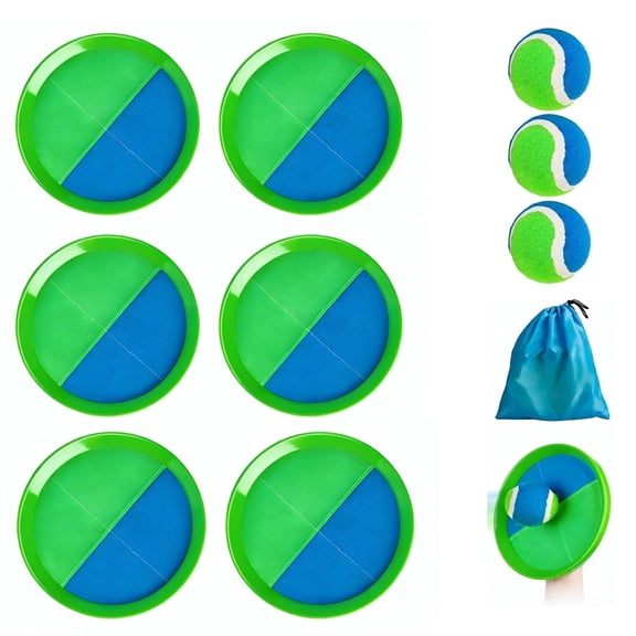 Toss and Catch Ball Game Outdoor Beach Pool Kids Toys Outside Lawn Yard Games for Girls Boys Toys Birthday Gift Easter Basket Stuffers