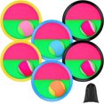 Toss and Catch Paddle Game Set Disc Paddles and Toss Ball Sport Game