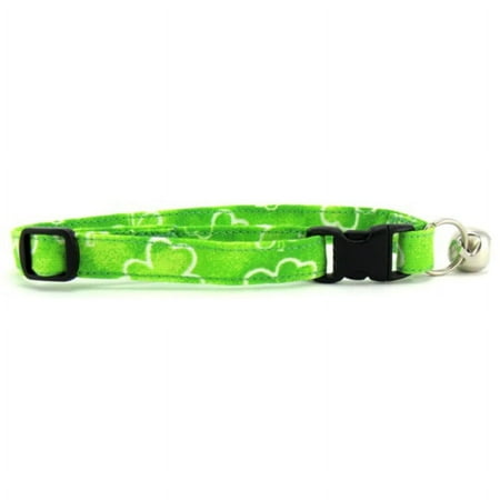 Tossed Clovers Cat Collar