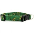 thumbnail image 1 of Tossed Gold Reindeer Dog Collar - Size - Small, 1 of 1