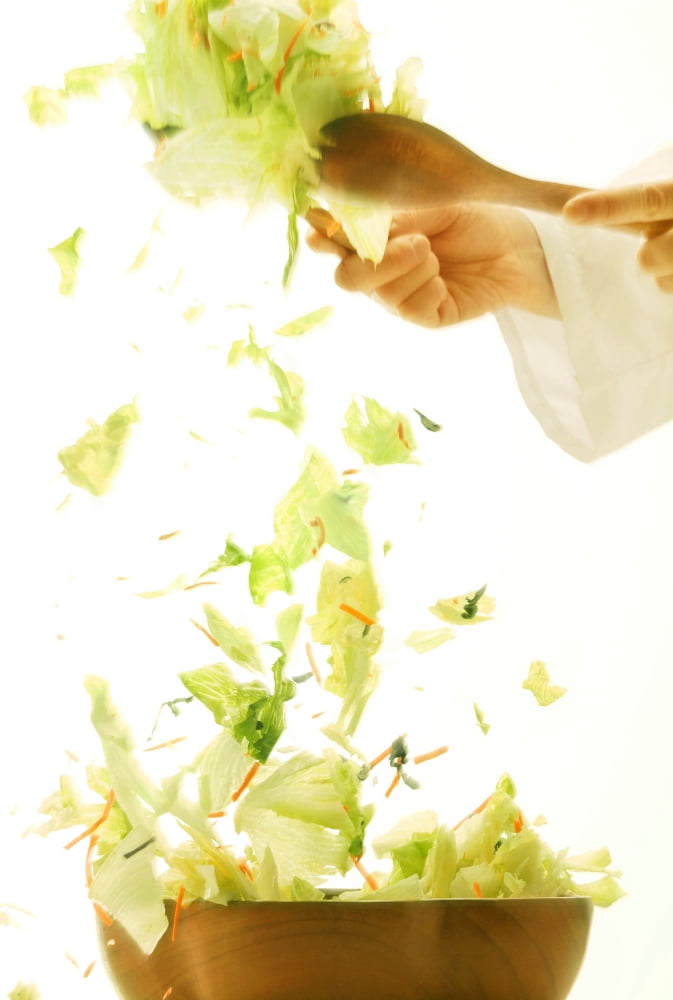 Tossed Salad Canvas Art - Don Hammond Design Pics (11 x 17)