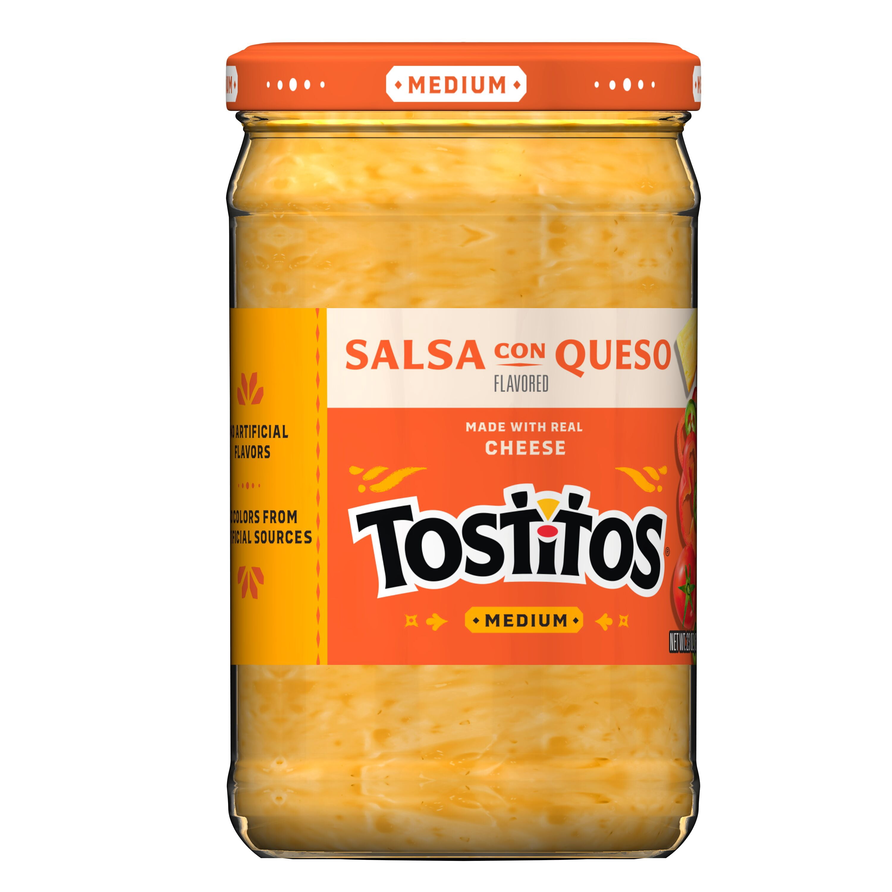 Tostitos Con Queso Cheese, No Artificial Colors, No Artificial Flavors, 23 oz Jar