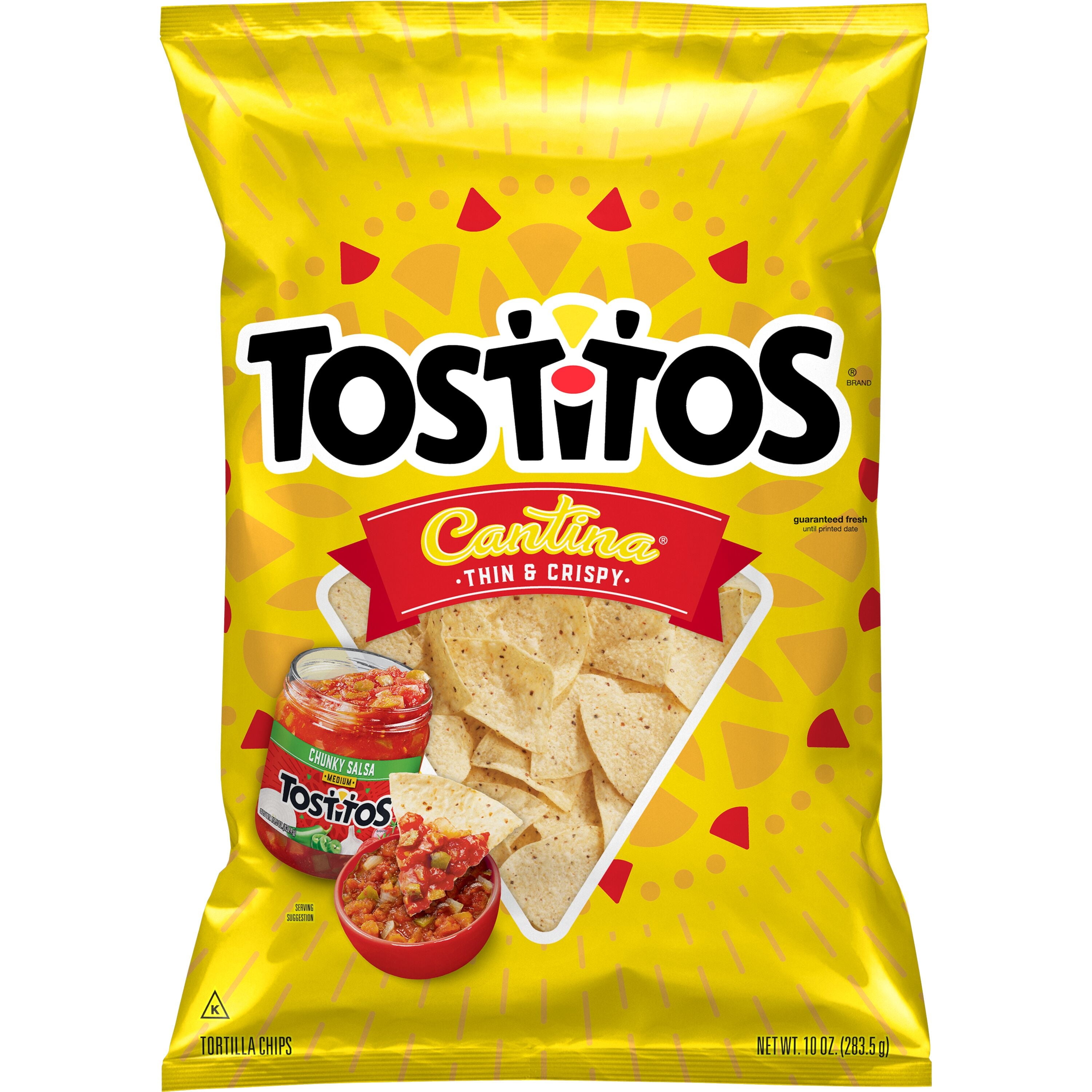 Tostitos Cantina Tortilla Chips Thin & Crisps 10 oz Bag