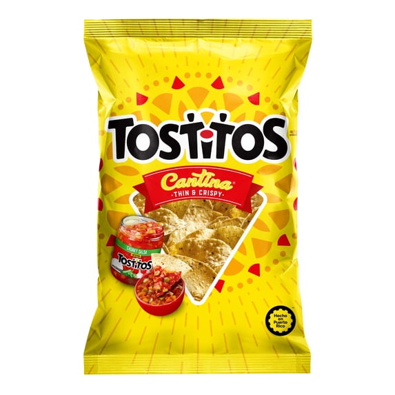 Tostitos Cantina Tortilla Chips Thin & Crisps Snacks Chipr Large Bag 6.3oz