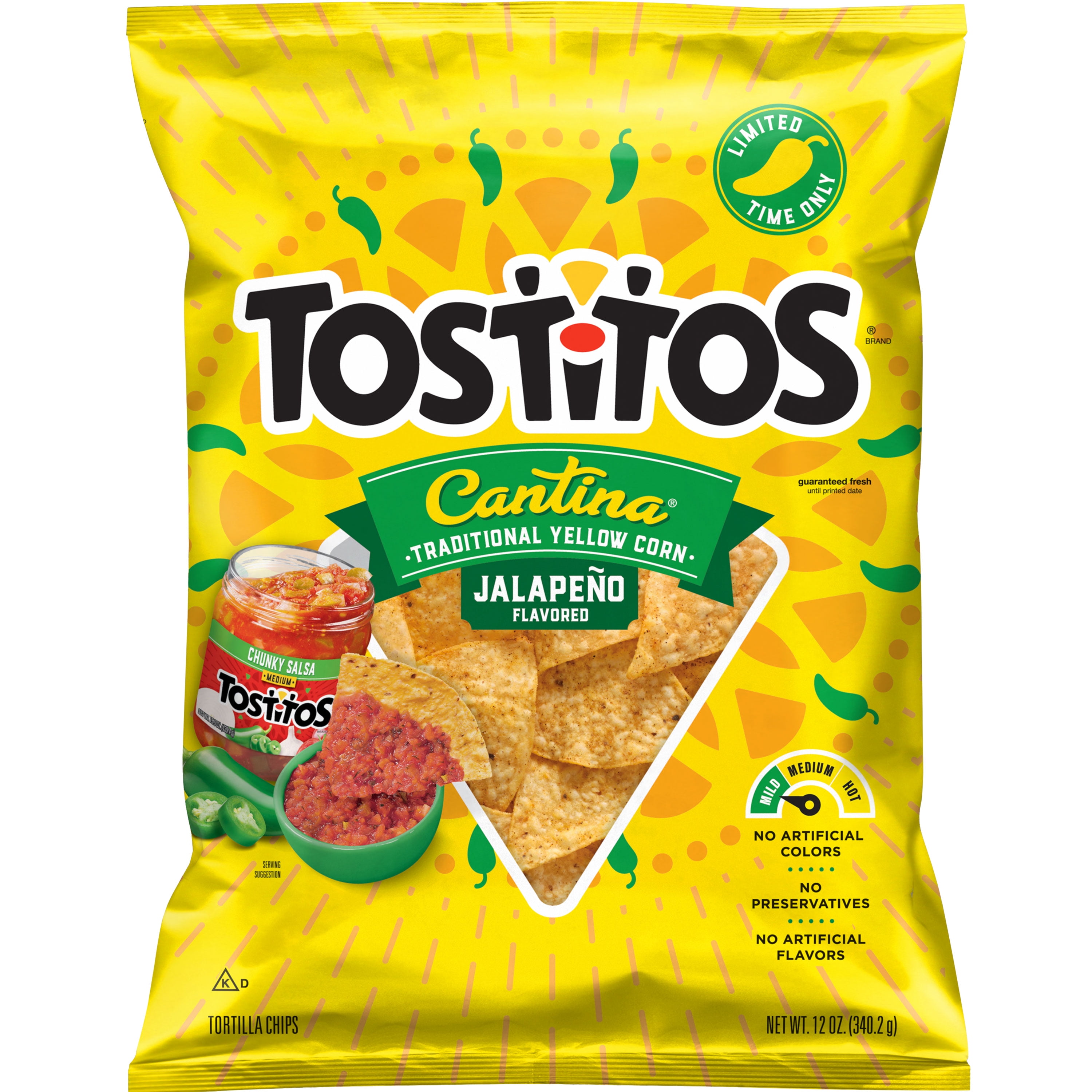 tostitos hint of jalapeno