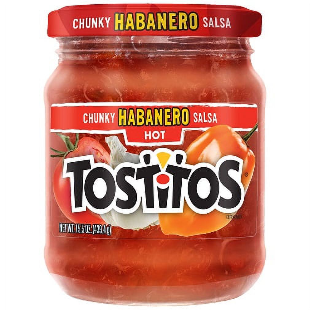 Tostitos Chunky Habanero Salsa, 15.5 oz, Single Jar pack - image 1 of 9