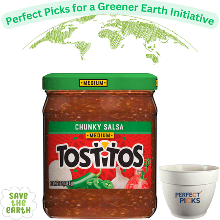 Tostitos Chunky Salsa, Medium, 15.5 oz Jar