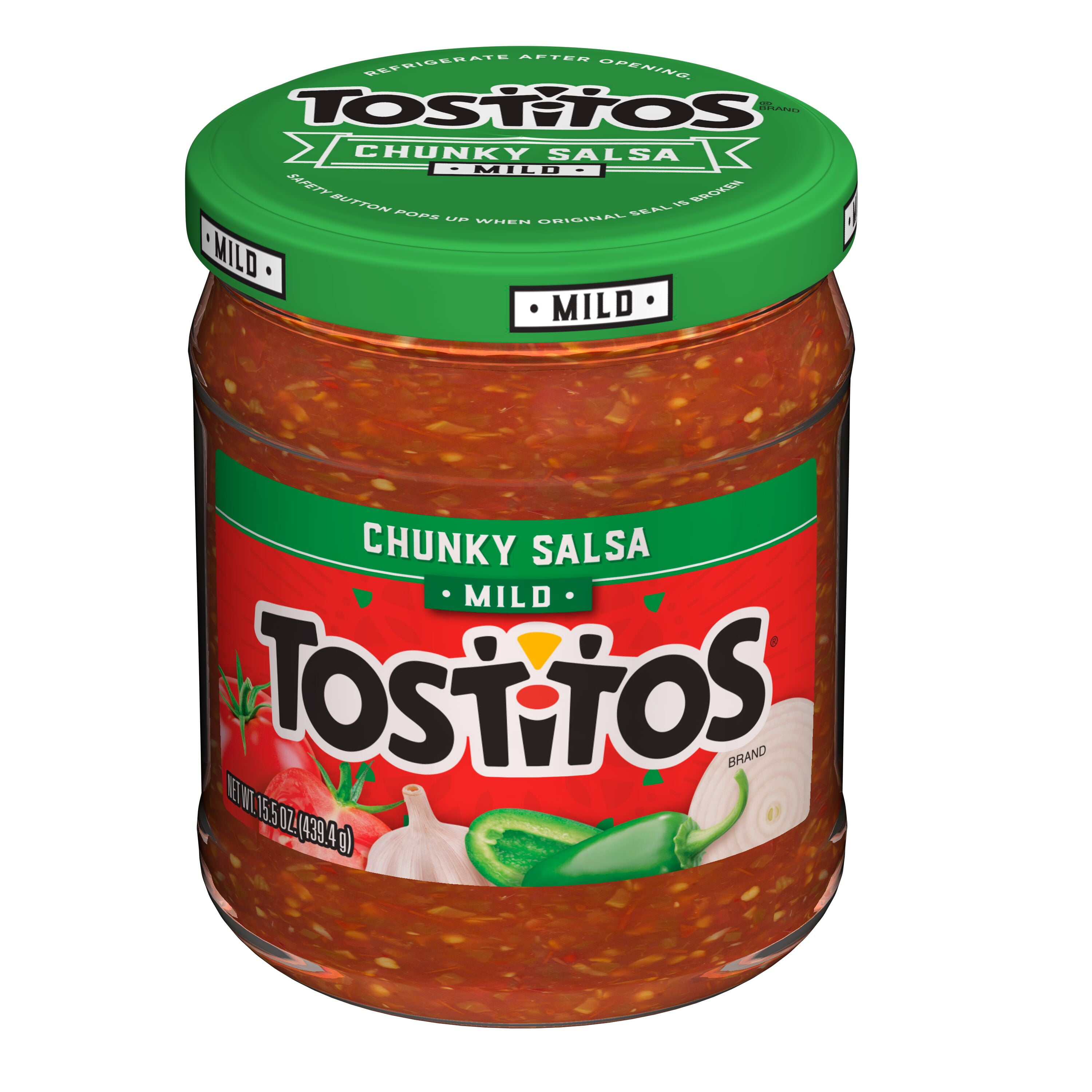 Tostitos Chunky Salsa Mild, 15.5 oz Jar