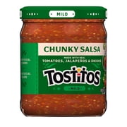 Tostitos Mild Chunky Salsa, No Artificial Colors, No Artificial Flavors, 15.5 oz Jar