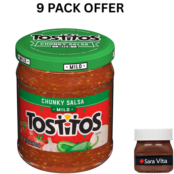 Tostitos Chunky Salsa Mild, 15.5 oz Jar