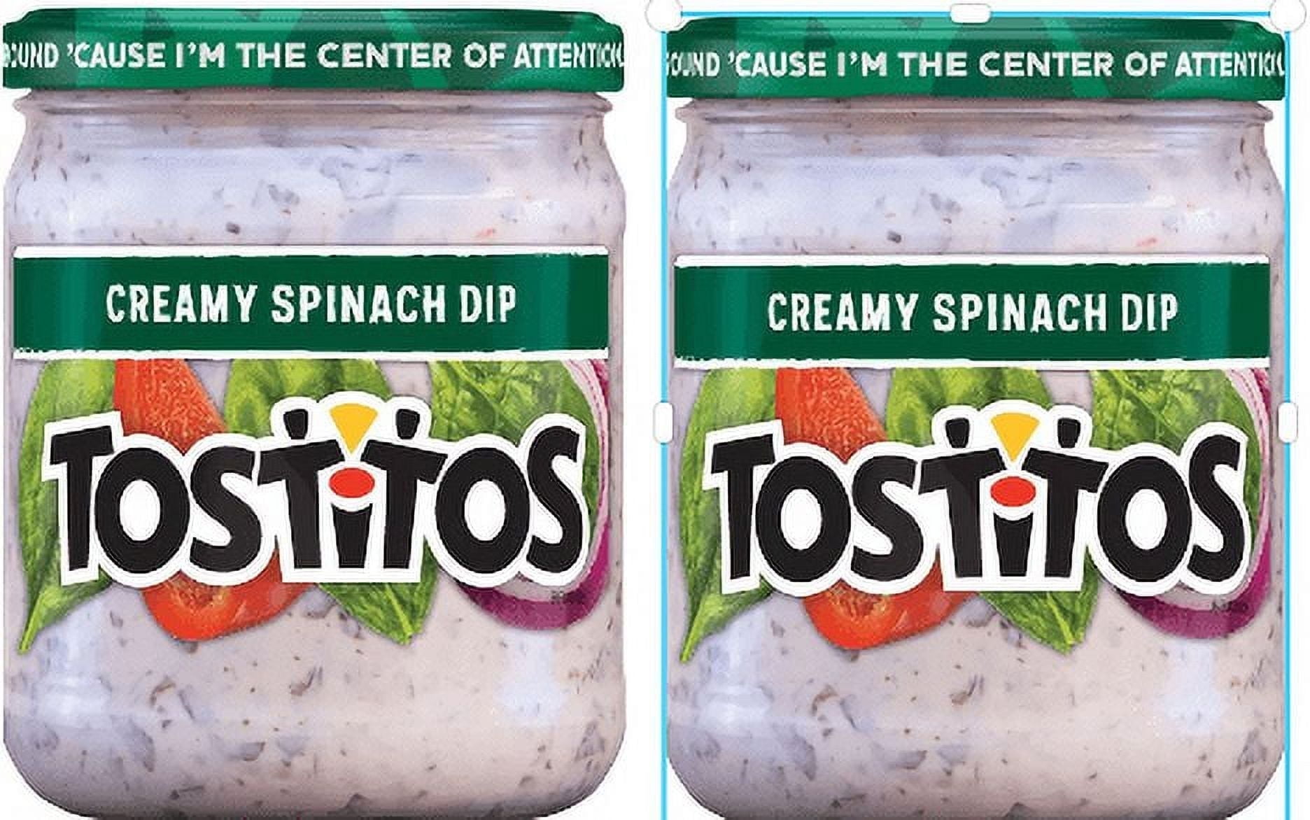 Tostitos Creamy Spinach Dip - 15oz pack of 2