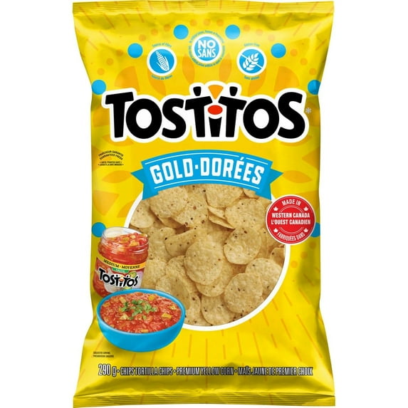 Tostitos Gold Tortilla Chips, 290g/10.2 oz. Bag