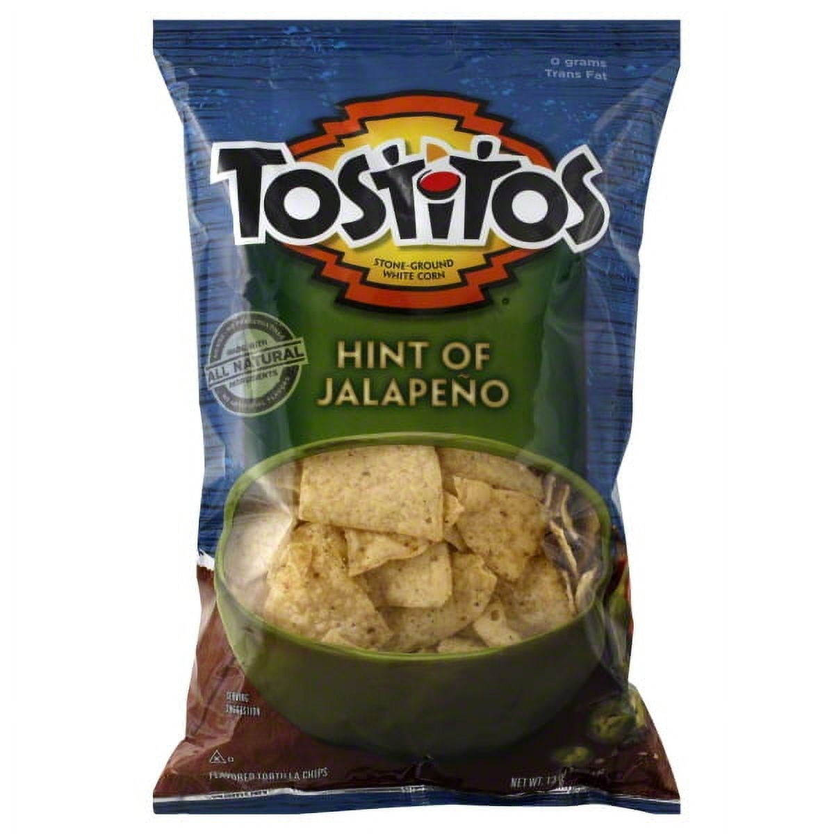 Tostitos Hint of Jalapeno Tortilla Chips, 13 Oz.