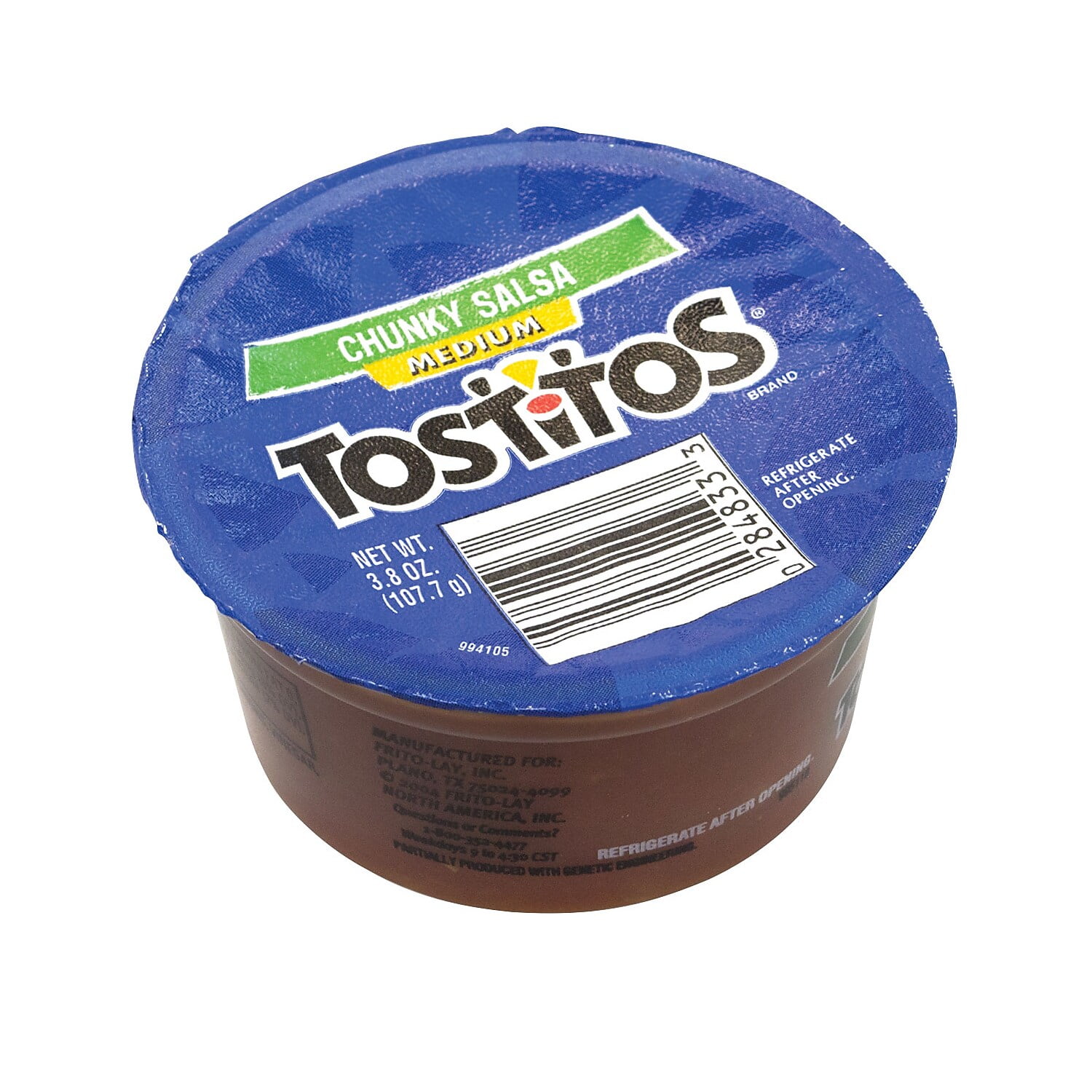 Tostitos Medium Chunky Salsa Tomato Salsa 3.8 oz. 30/Pack (295-00068)