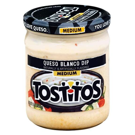 Tostitos Medium Queso Blanco Dip - 15 oz (Pack of 1)