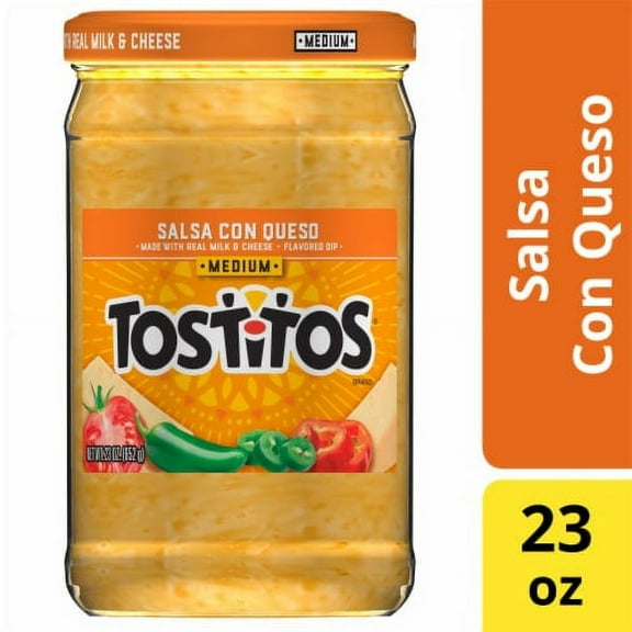 Tostitos Medium Salsa Con Queso Dip - 23 oz