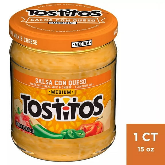 Tostitos Salsa Con Queso Medium - 15oz Dip